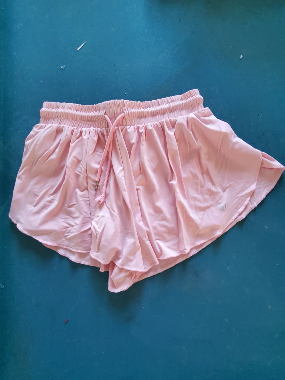 Justice Light Pink Athletic Lounge Shorts